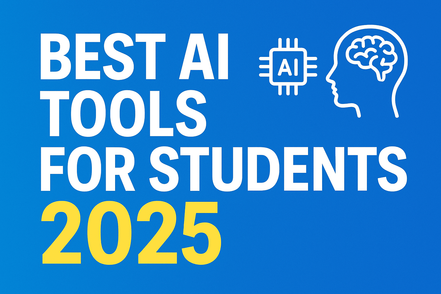 Best AI Tools for Students 2025 – Study and Revision Apps