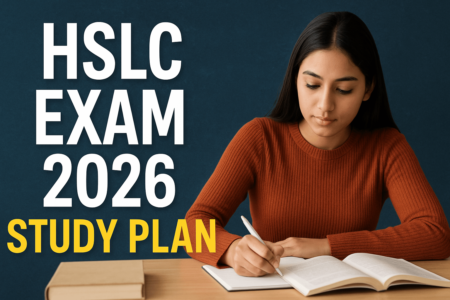 “HSLC exam 2026 study plan infographic”