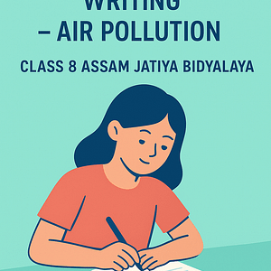 Ultimate English Paragraph Writing for Class 8 | Air Pollution | Assam Jatiya Bidyalaya eBook