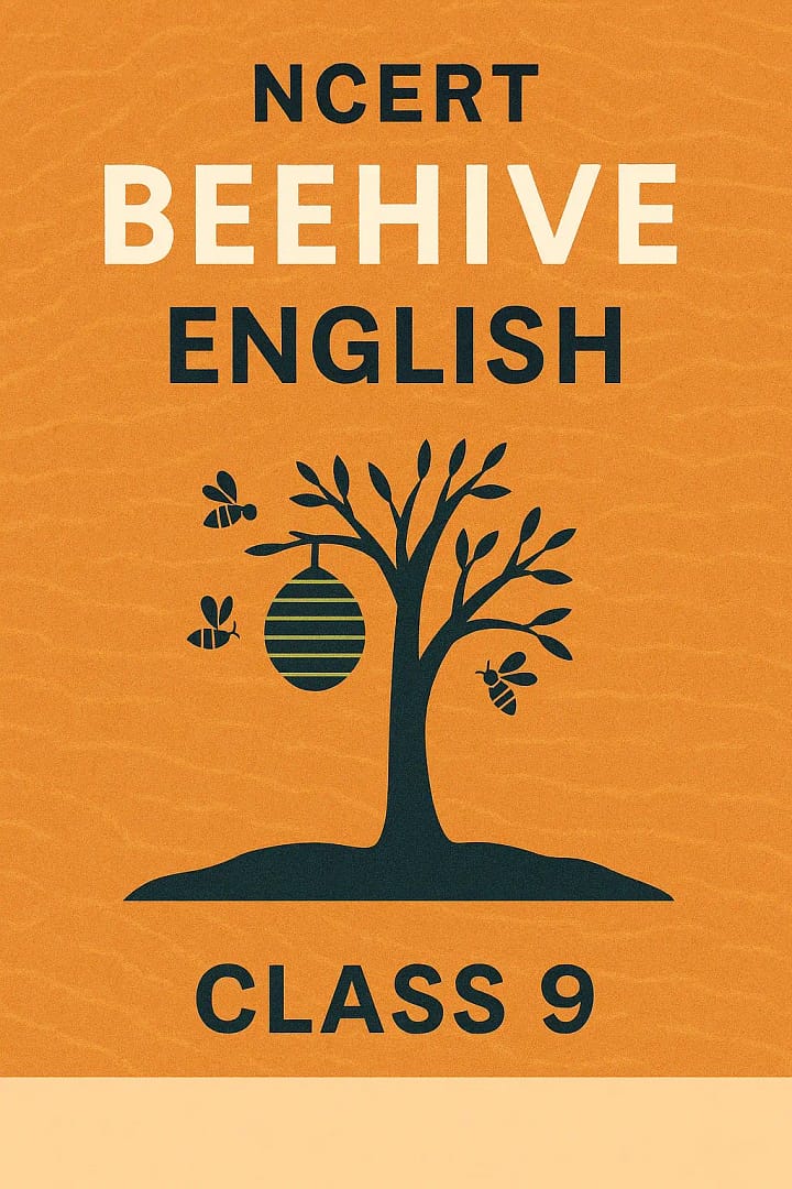NCERT Beehive English Book Class 9 cover image.